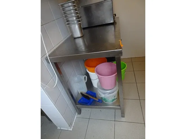 Inox werktafel - afbeelding 3 van  3