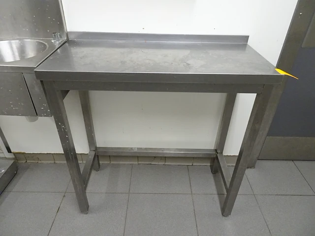 Inox werktafel - afbeelding 1 van  2