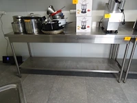 Inox werktafel