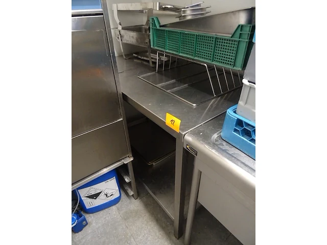 Inox werktafel - afbeelding 1 van  1