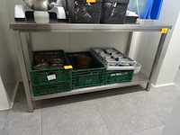 Inox werktafel - afbeelding 1 van  2