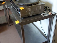 Inox werktafel - afbeelding 2 van  2