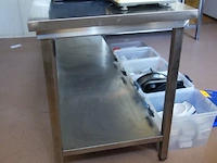 Inox werktafel - afbeelding 2 van  2