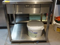 Inox werktafel - afbeelding 2 van  3