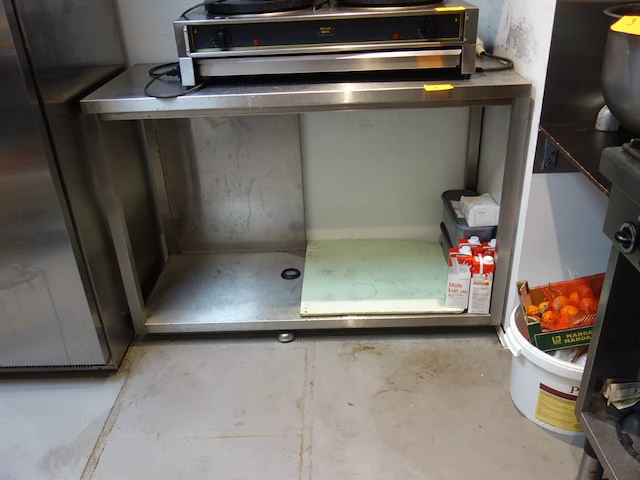 Inox werktafel - afbeelding 2 van  2