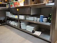 Inox werktafel - afbeelding 1 van  3