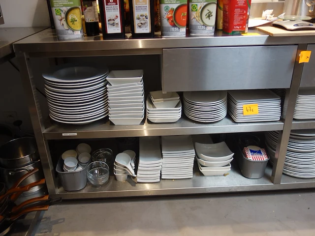 Inox werktafel - afbeelding 3 van  3