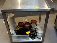 Inox werktafel - afbeelding 1 van  3