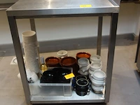 Inox werktafel - afbeelding 2 van  3