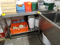 Inox werktafel - afbeelding 1 van  2