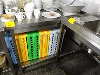 Inox werktafel - afbeelding 1 van  2