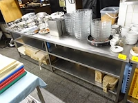 Inox werktafel - afbeelding 2 van  2