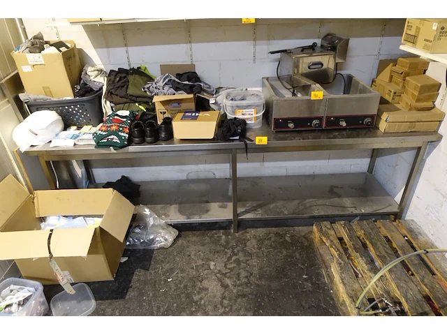 Inox werktafel - afbeelding 2 van  2