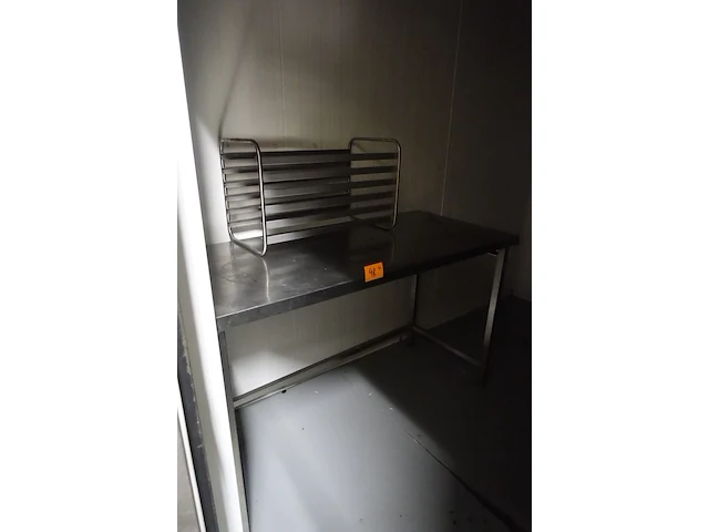 Inox werktafel - afbeelding 1 van  4