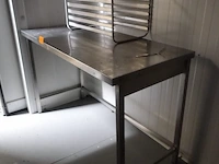Inox werktafel - afbeelding 2 van  4