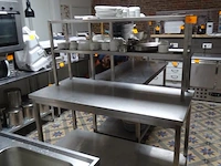 Inox werktafel - afbeelding 1 van  3