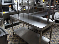 Inox werktafel - afbeelding 2 van  3