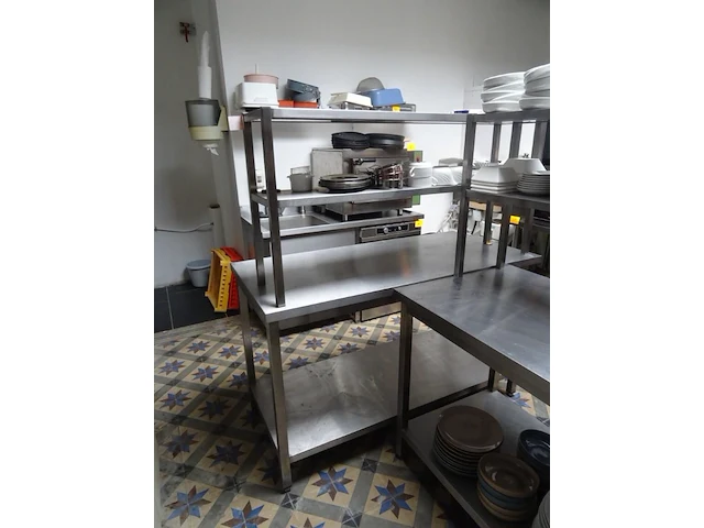 Inox werktafel - afbeelding 3 van  3