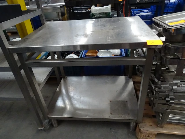 Inox werktafel - afbeelding 1 van  1