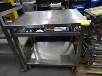 Inox werktafel - afbeelding 1 van  1