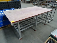 Inox werktafel - afbeelding 1 van  3