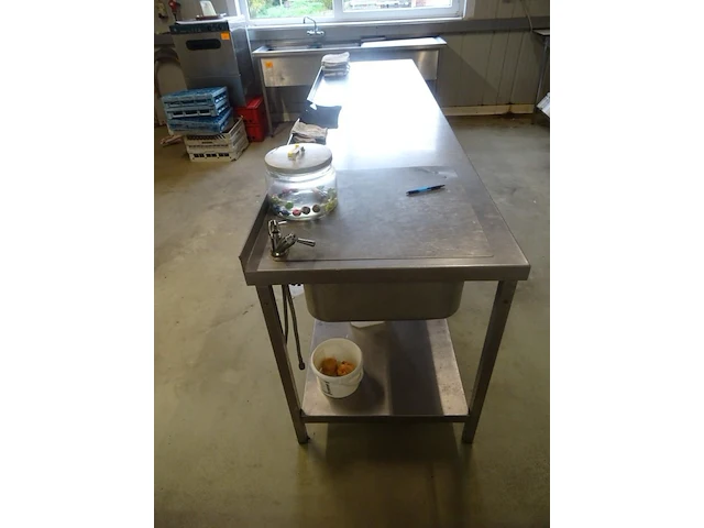 Inox werktafel - afbeelding 3 van  5