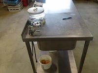 Inox werktafel - afbeelding 3 van  5