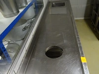 Inox werktafel - afbeelding 2 van  5
