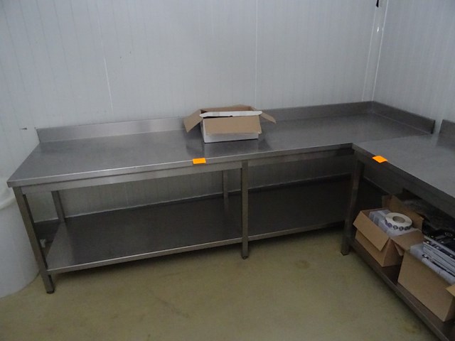 Inox werktafel - afbeelding 1 van  1