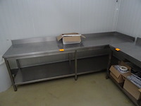 Inox werktafel - afbeelding 1 van  1