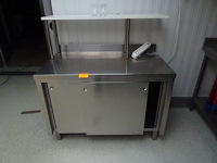 Inox werktafel
