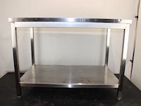 Inox werktafel - afbeelding 1 van  4