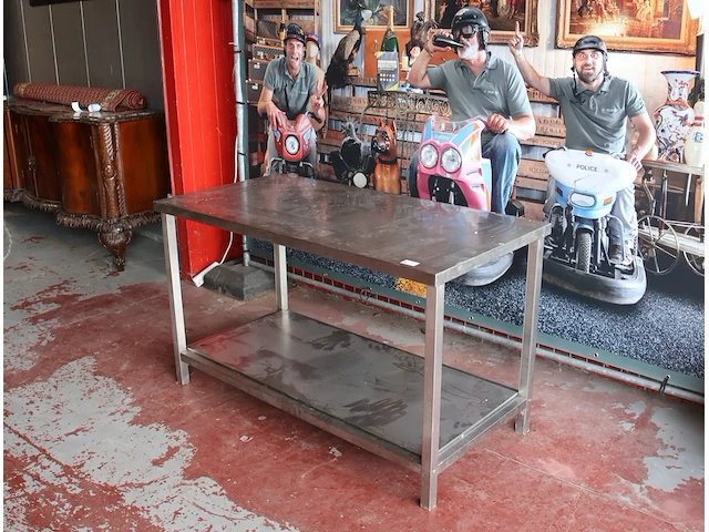 Inox werktafel - afbeelding 3 van  3
