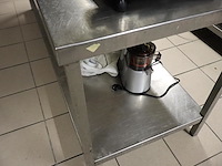 Inox werktafel - afbeelding 3 van  3