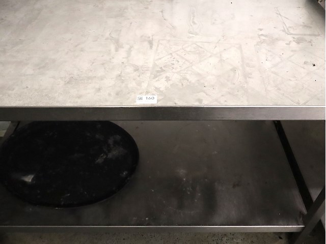Inox werktafel - afbeelding 2 van  3