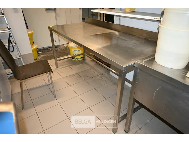 Inox/rsv werktafel - afbeelding 1 van  5