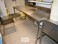 Inox/rsv werktafel