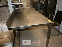 Inox/rsv werktafel - afbeelding 2 van  5