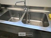 Inox/rvs spoeltafel - afbeelding 3 van  5