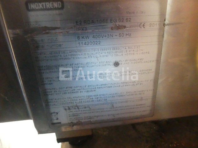 Inoxtrend e2 rda-105e rvs combi stoomoven - afbeelding 2 van  7