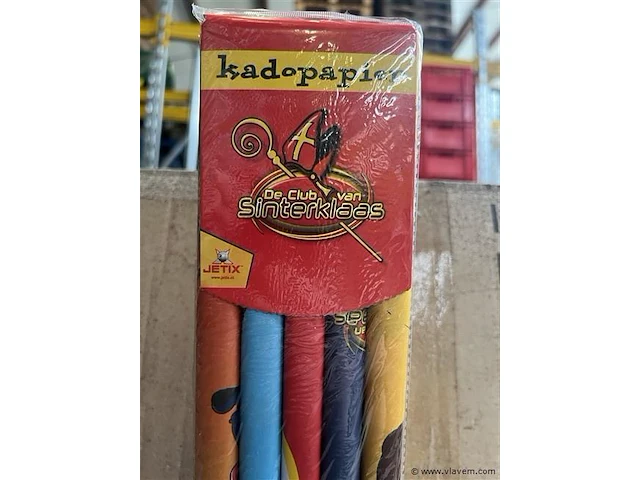 Inpakpapier sinterklaas - afbeelding 1 van  4