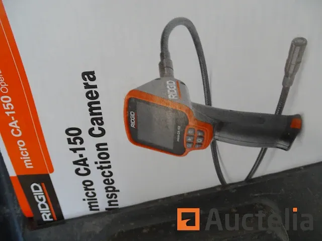 Inspectiecamera in zijn koffer ridgid micro ca-150 - afbeelding 2 van  7