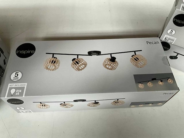 Inspire mix kavel diverse plafondlampen (14x) - afbeelding 10 van  11