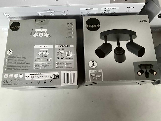 Inspire mix kavel diverse plafondlampen (14x) - afbeelding 2 van  11