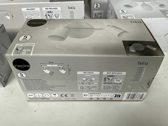 Inspire mix kavel diverse plafondlampen (14x) - afbeelding 5 van  11