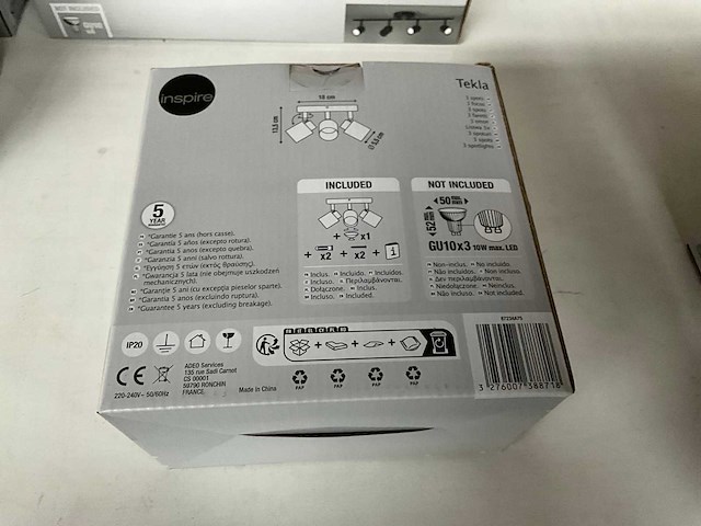 Inspire mix kavel diverse plafondlampen (14x) - afbeelding 7 van  11