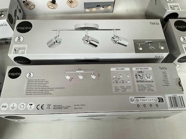 Inspire mix kavel diverse plafondlampen (14x) - afbeelding 8 van  11