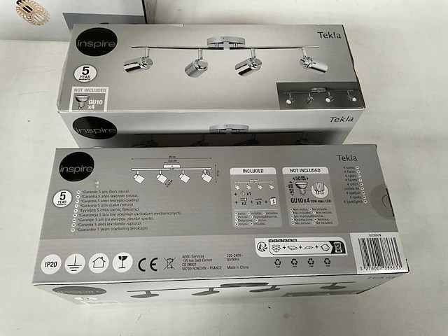 Inspire mix kavel diverse plafondlampen (14x) - afbeelding 9 van  11