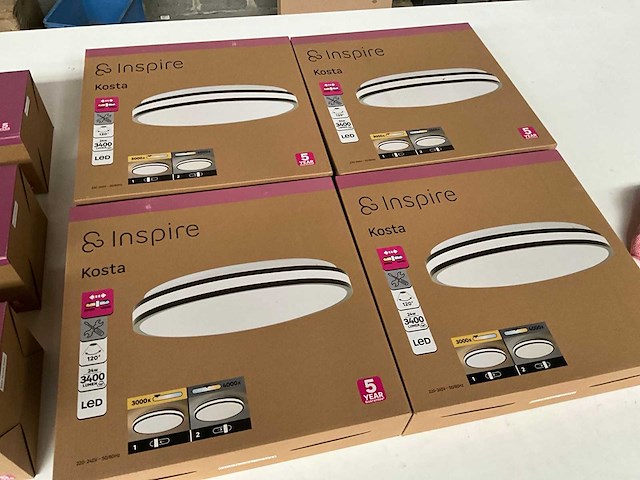 Inspire mix kavel plafondlampen (7x) - afbeelding 3 van  7