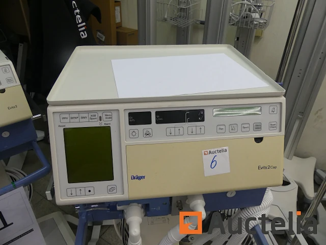 Intensive care ventilator draeger evita 2 dop - afbeelding 6 van  9